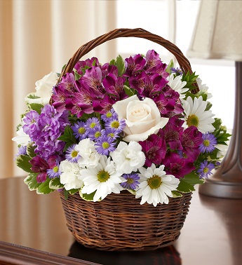 Lavender blessing Basket - Royal Fleur Florist - Larkspur, CA 94939