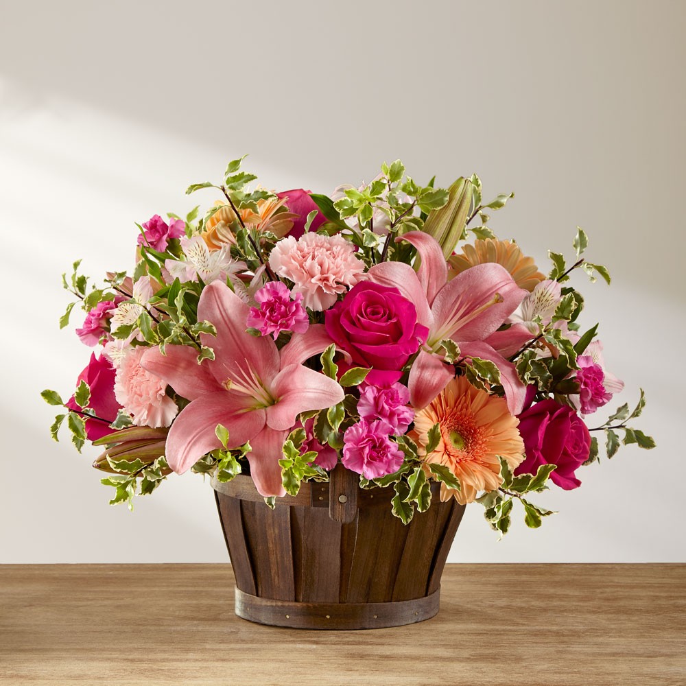 Spring Garden Basket - Royal Fleur Florist - Larkspur, CA 94939